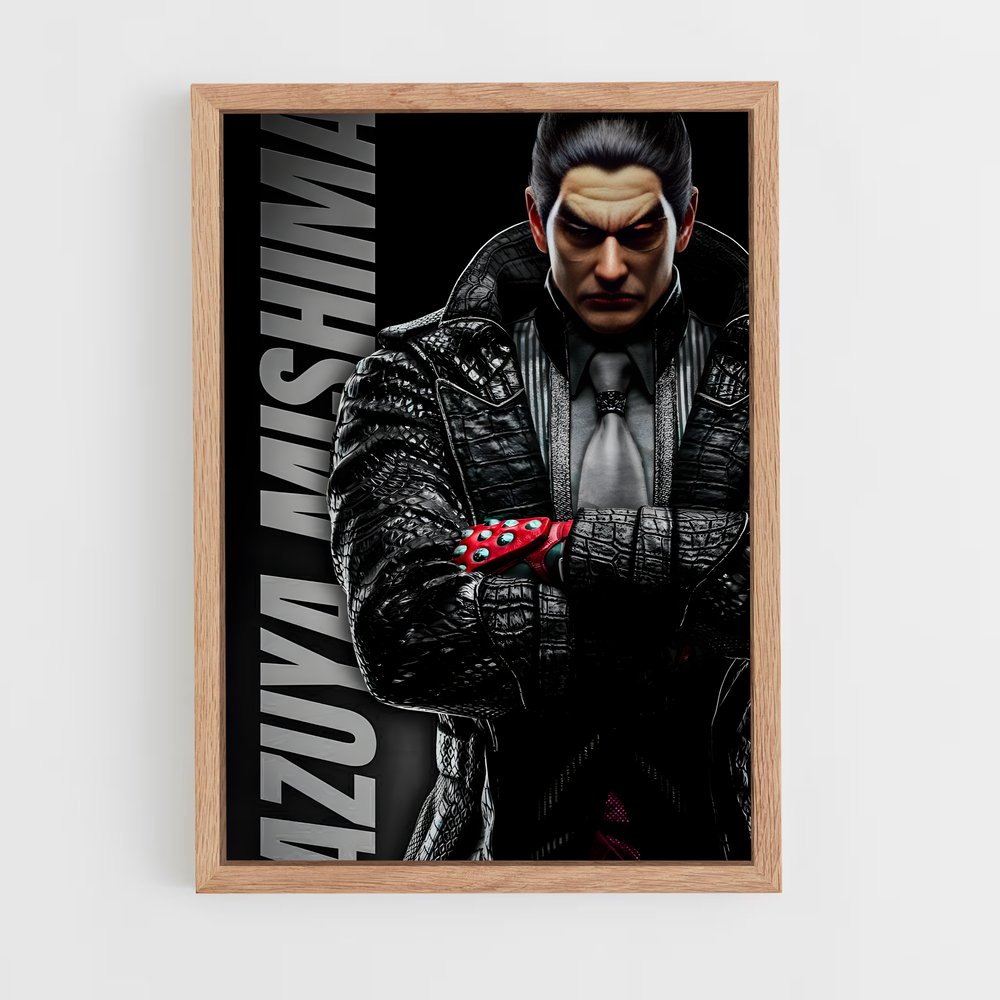 Poster Kazuya: L'Héritier de la Tempête – affiche Tekken (vue 4)